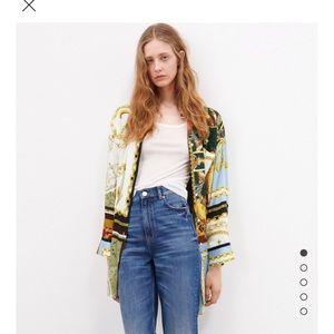 NWT ZARA OVERSIZED BUTTON DOWN SHIRT